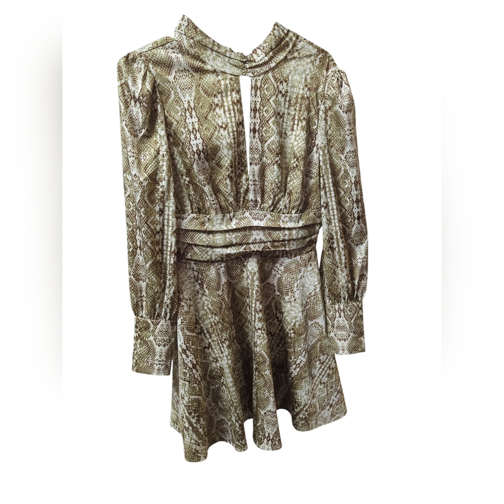 NWT Reg $108 WAYF Snake Print Soft dress size Small